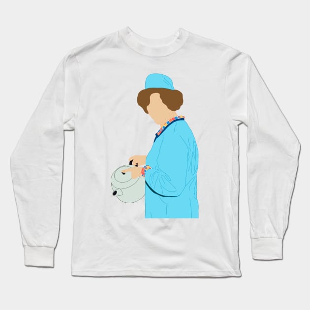 Bren Furlong, dinnerladies Long Sleeve T-Shirt by alteredillusion